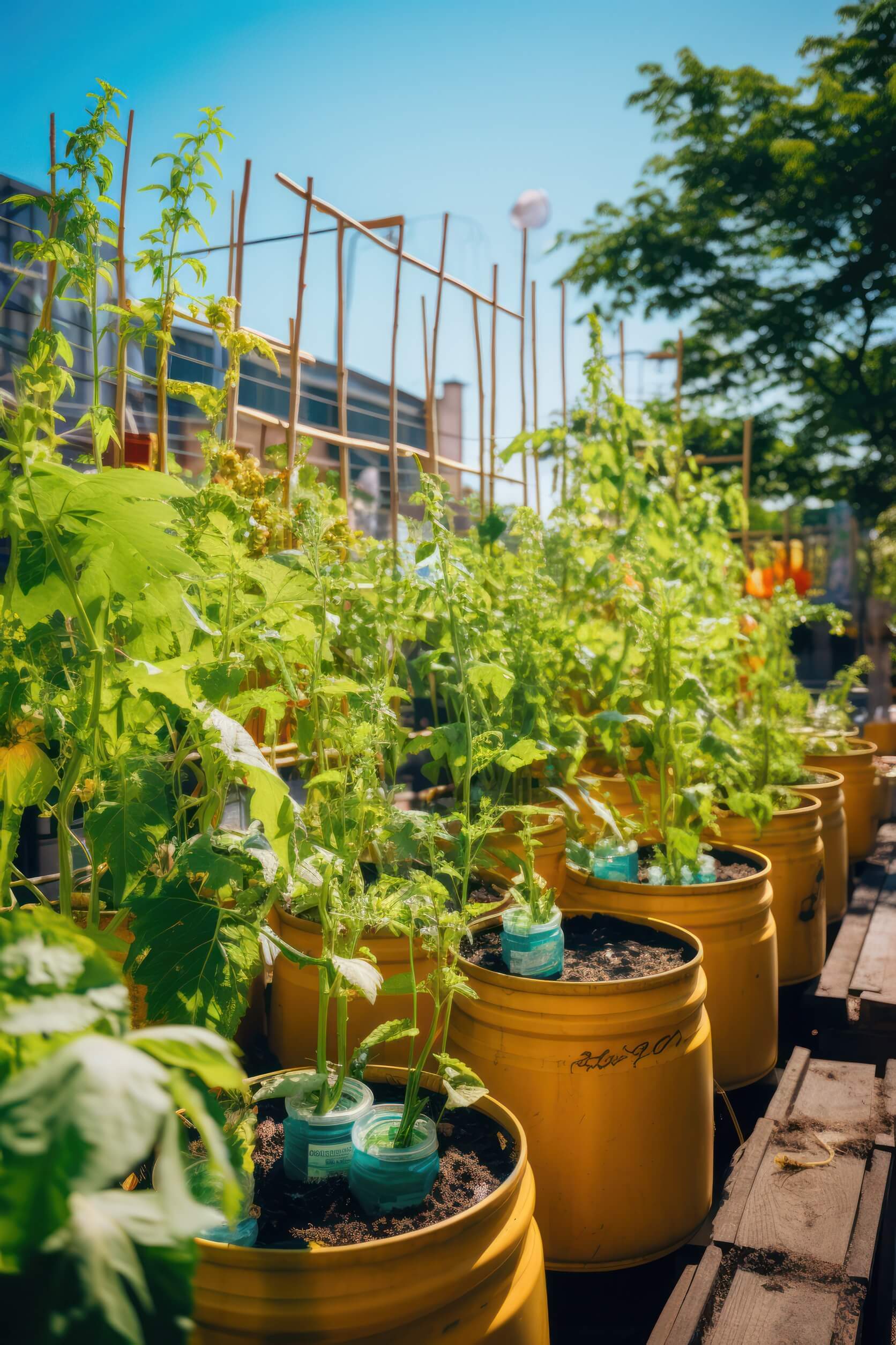 container garden trellis container garden trellis